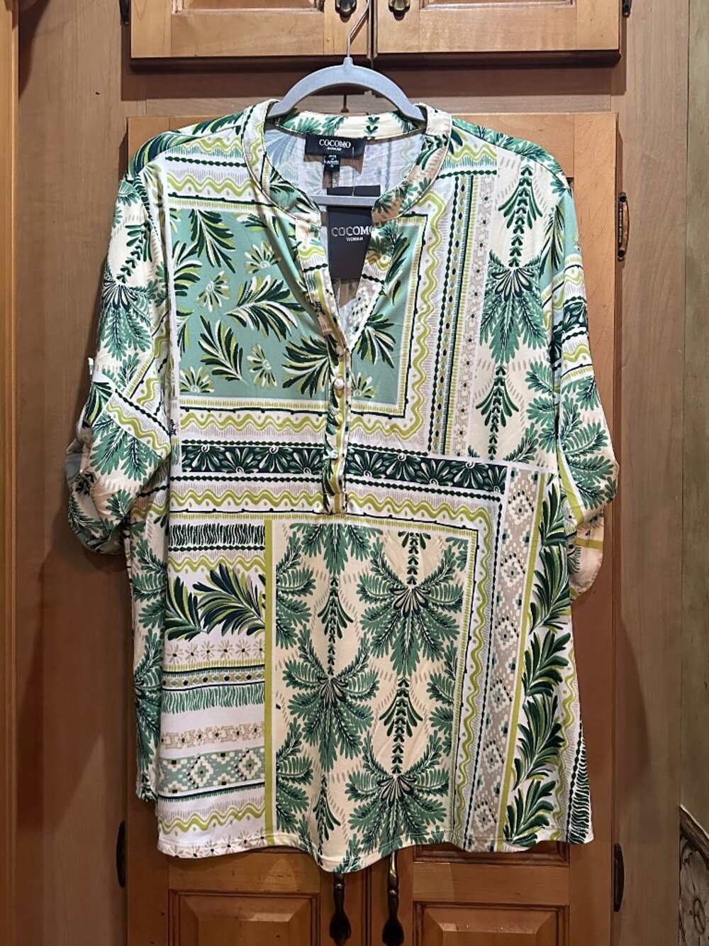 NWT Cocomo Abstract Top 1X